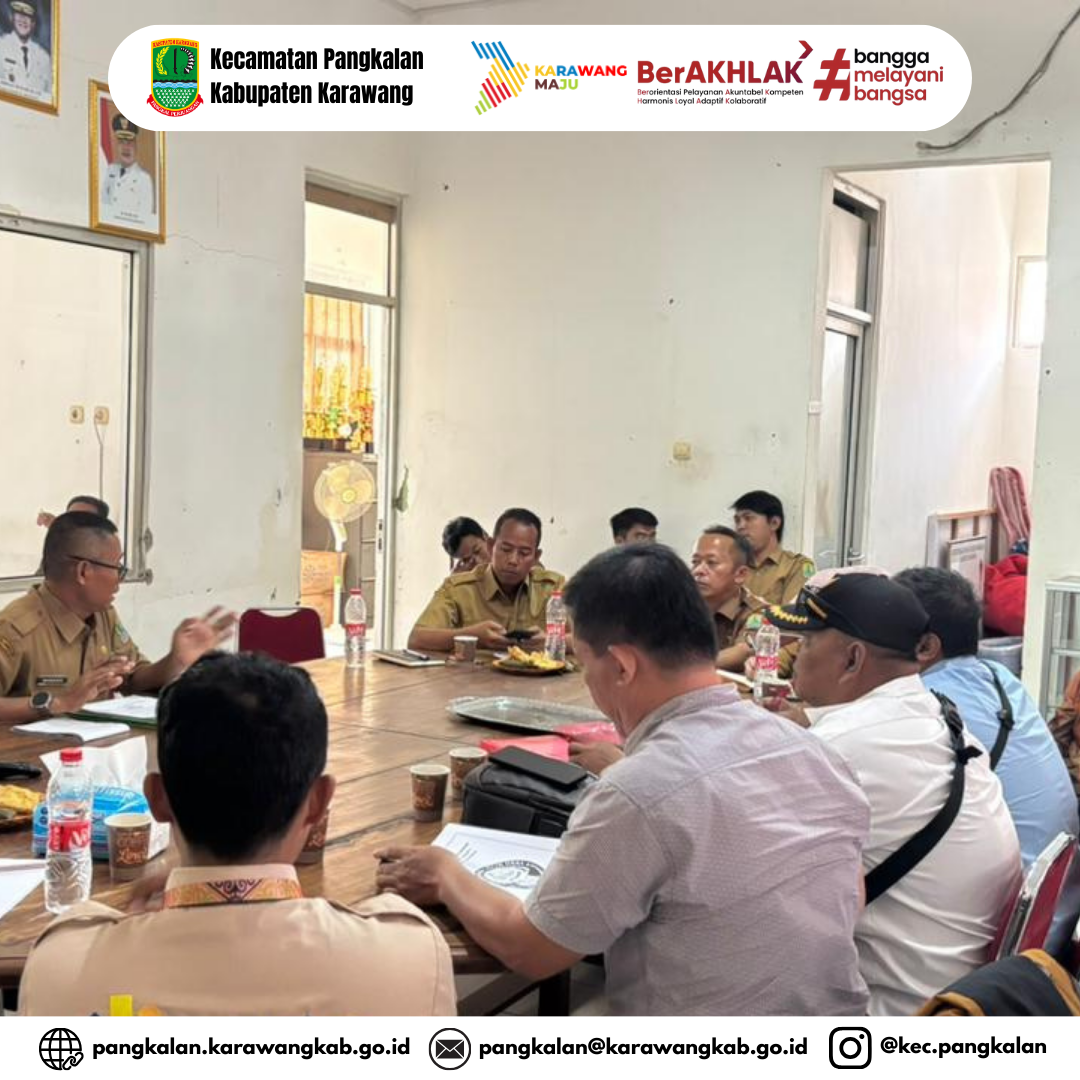 Kecamatan Pangkalan Gelar Minggon, Camat Tekankan Sinergi dan Pelayanan Masyarakat